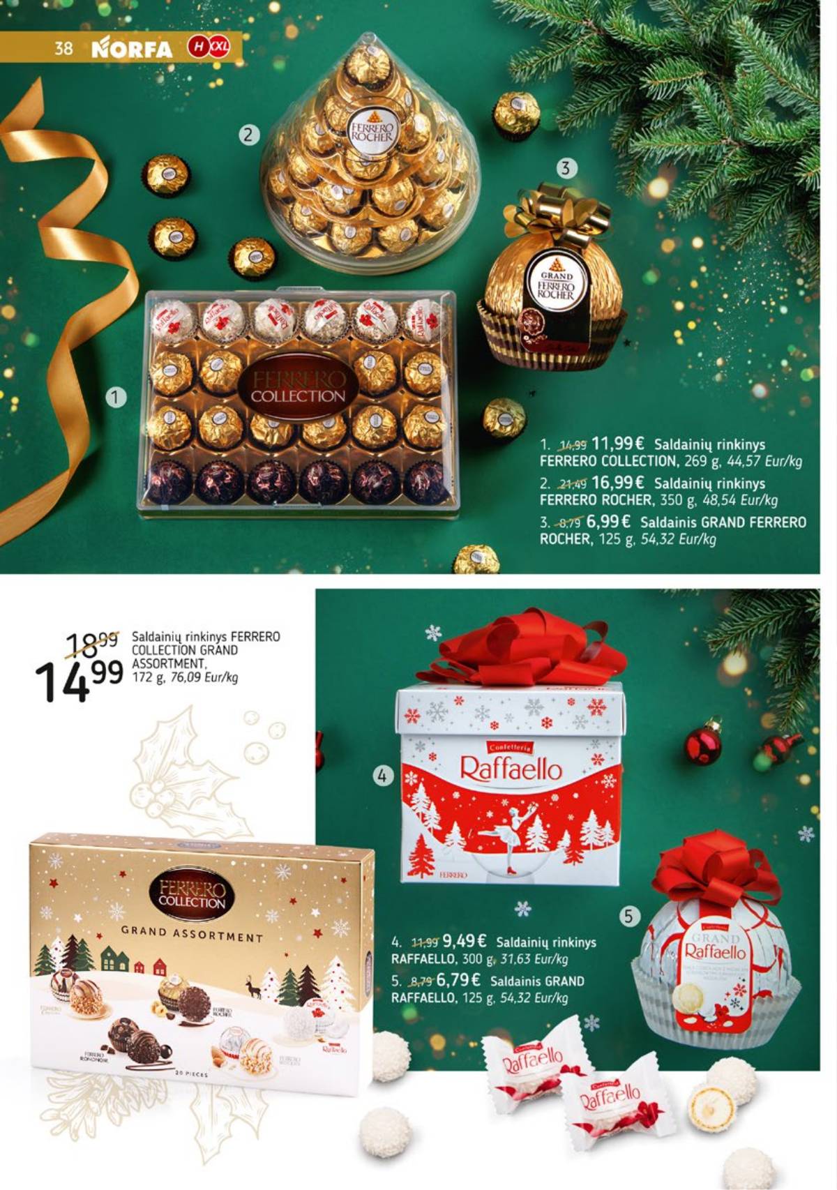 Norfa - NORFA šventinis katalogas PARSINEŠKITE NAMO KALĖDAS! 38 puslapis