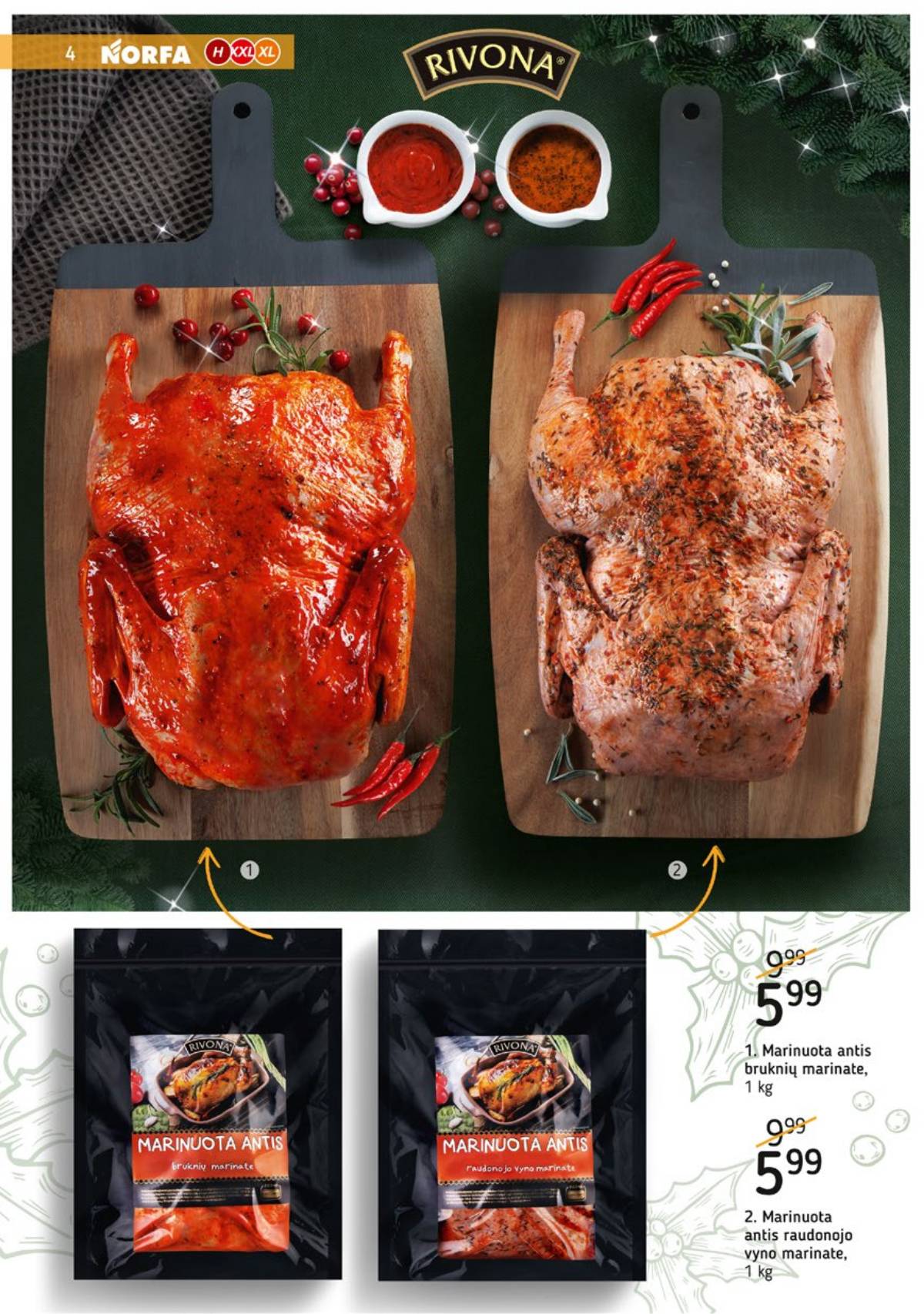 Norfa - NORFA šventinis katalogas PARSINEŠKITE NAMO KALĖDAS! 4 puslapis