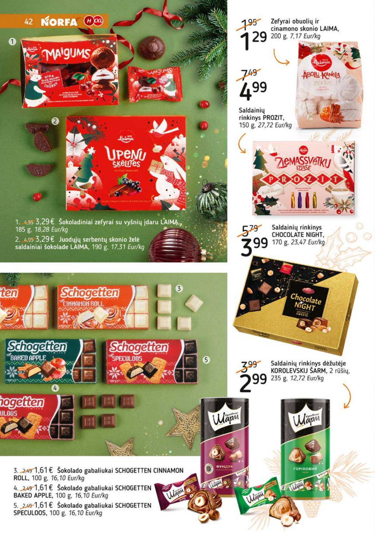 Norfa - NORFA šventinis katalogas PARSINEŠKITE NAMO KALĖDAS! 42 puslapis