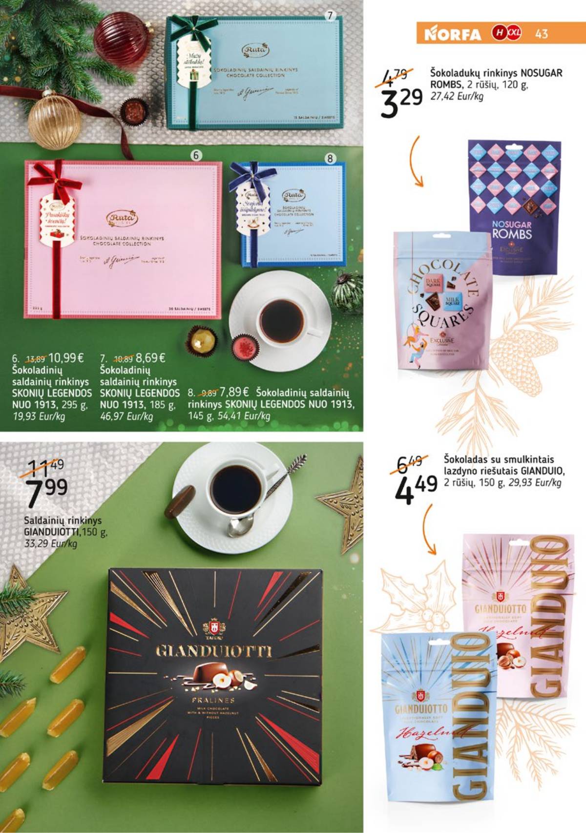 Norfa - NORFA šventinis katalogas PARSINEŠKITE NAMO KALĖDAS! 43 puslapis