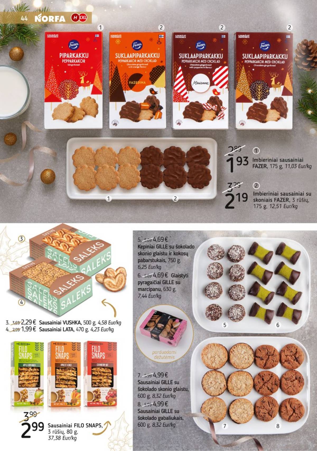 Norfa - NORFA šventinis katalogas PARSINEŠKITE NAMO KALĖDAS! 44 puslapis