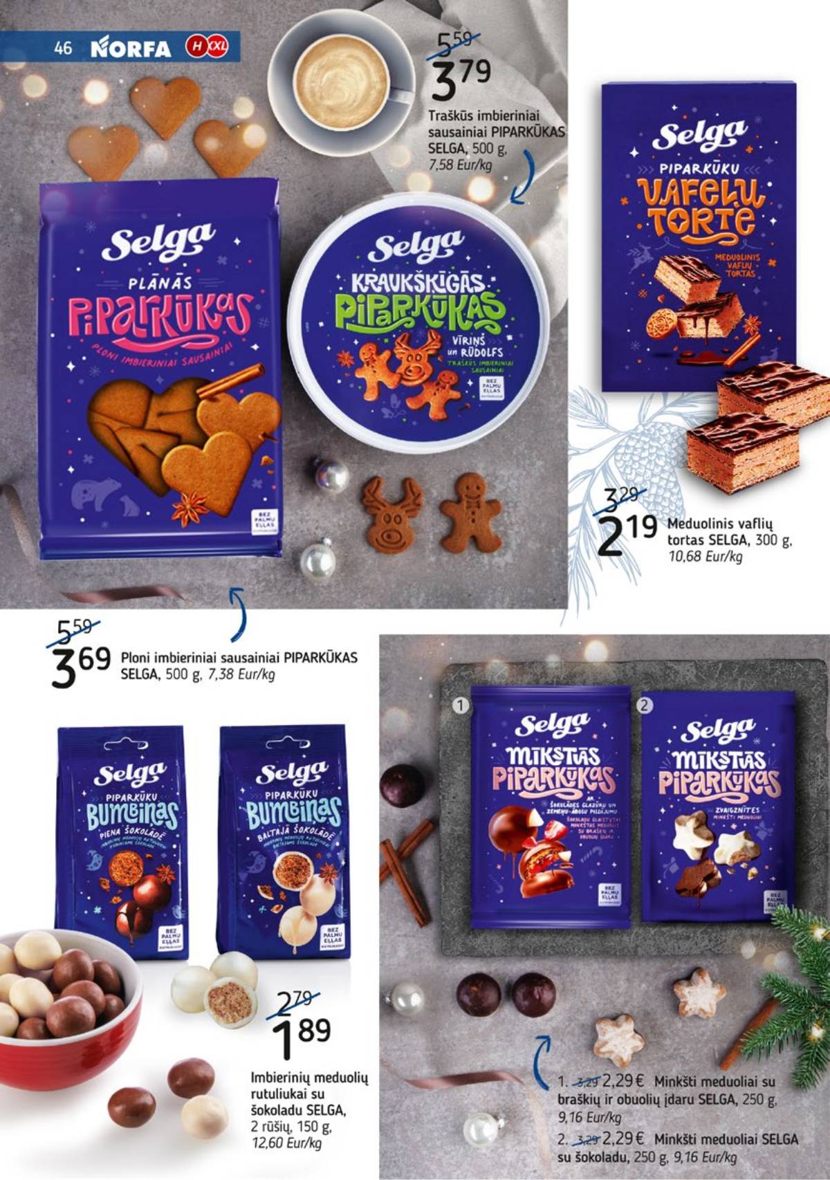 Norfa - NORFA šventinis katalogas PARSINEŠKITE NAMO KALĖDAS! 46 puslapis