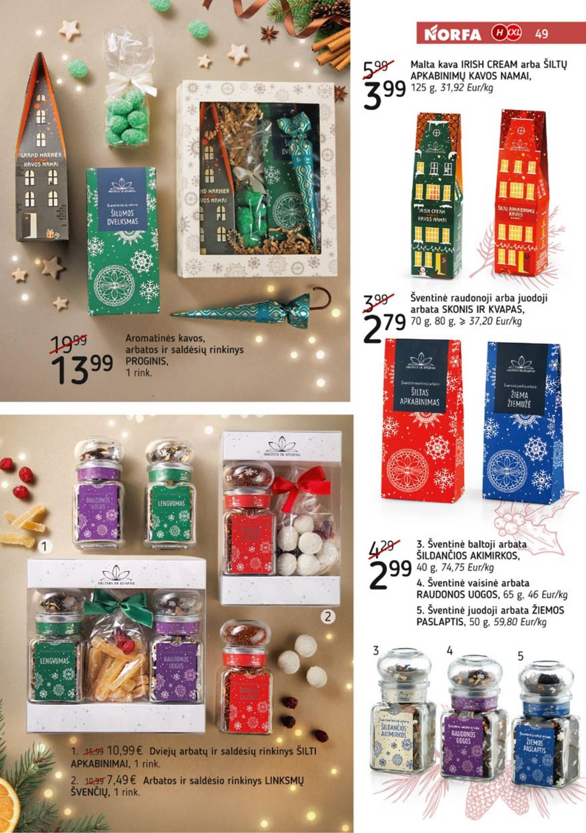 Norfa - NORFA šventinis katalogas PARSINEŠKITE NAMO KALĖDAS! 49 puslapis