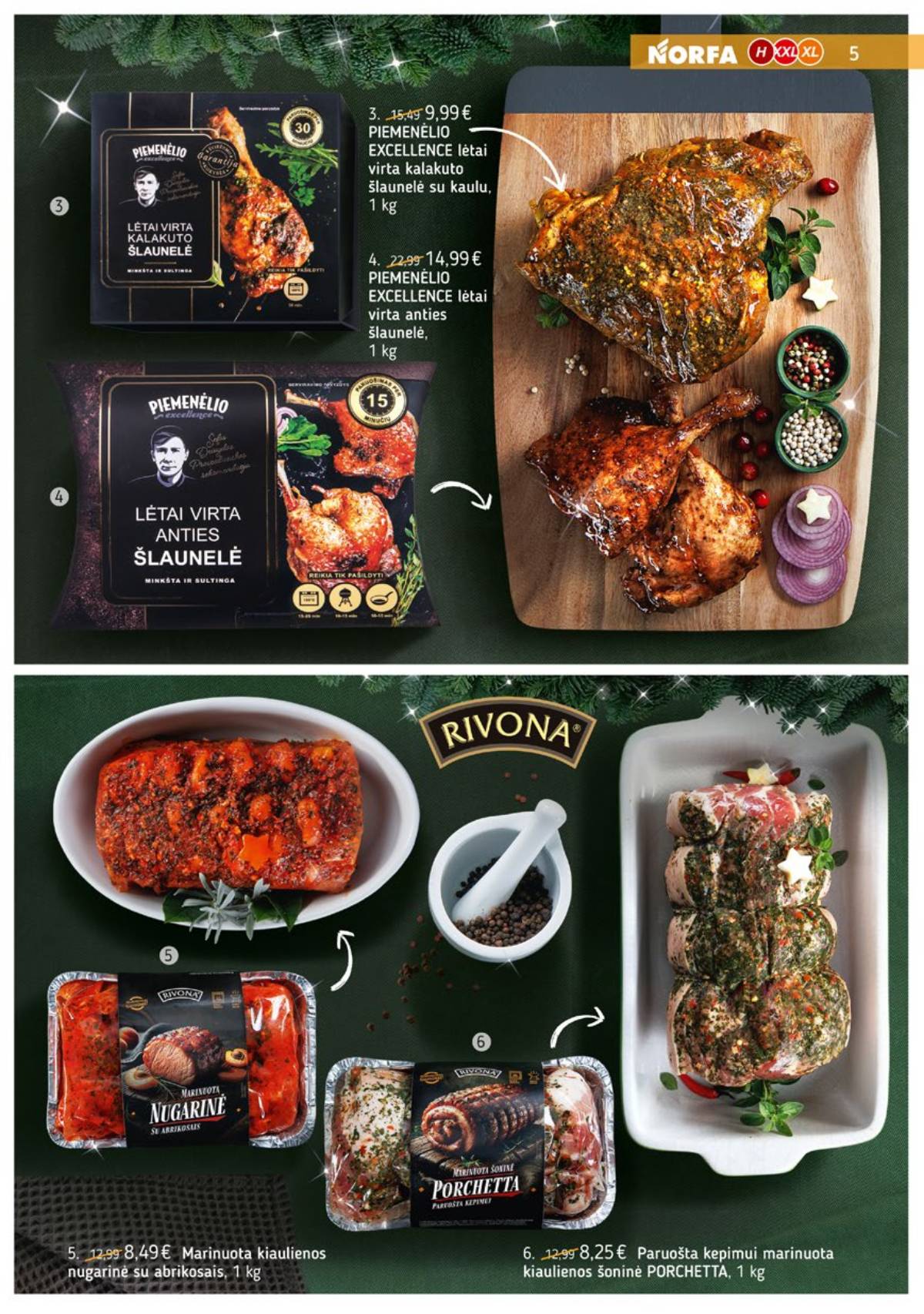 Norfa - NORFA šventinis katalogas PARSINEŠKITE NAMO KALĖDAS! 5 puslapis