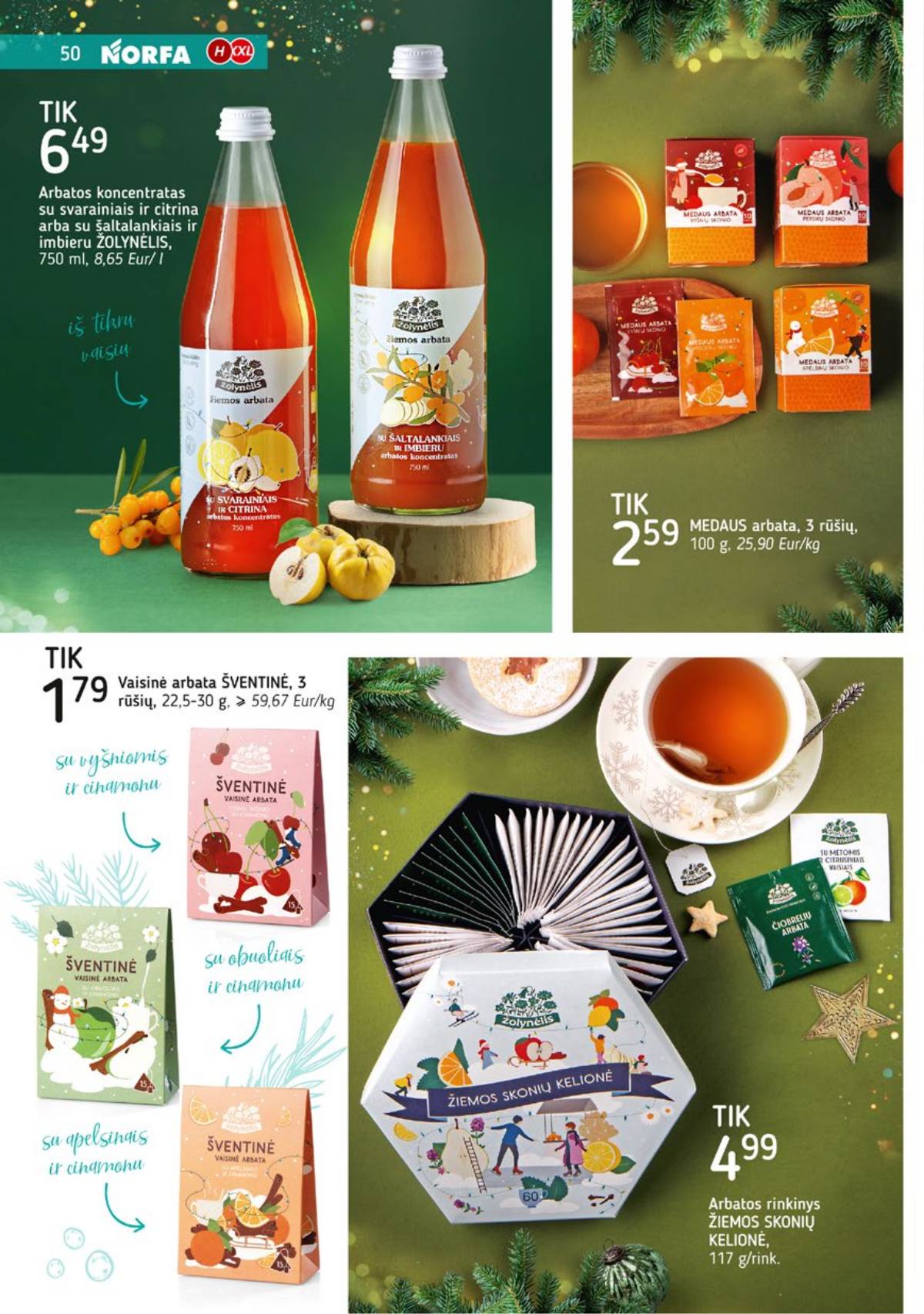 Norfa - NORFA šventinis katalogas PARSINEŠKITE NAMO KALĖDAS! 50 puslapis