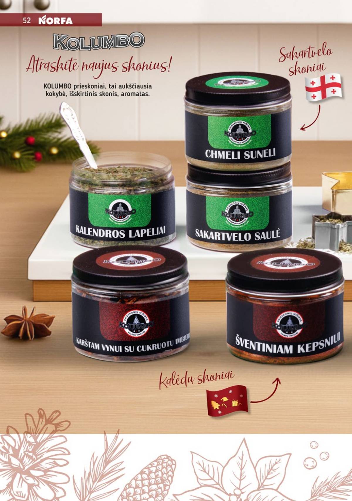 Norfa - NORFA šventinis katalogas PARSINEŠKITE NAMO KALĖDAS! 52 puslapis