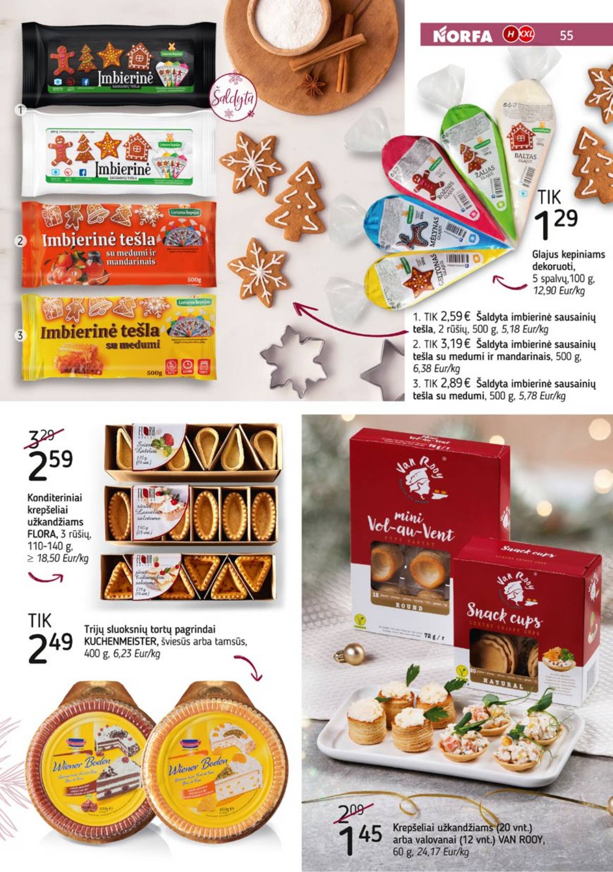 Norfa - NORFA šventinis katalogas PARSINEŠKITE NAMO KALĖDAS! 55 puslapis