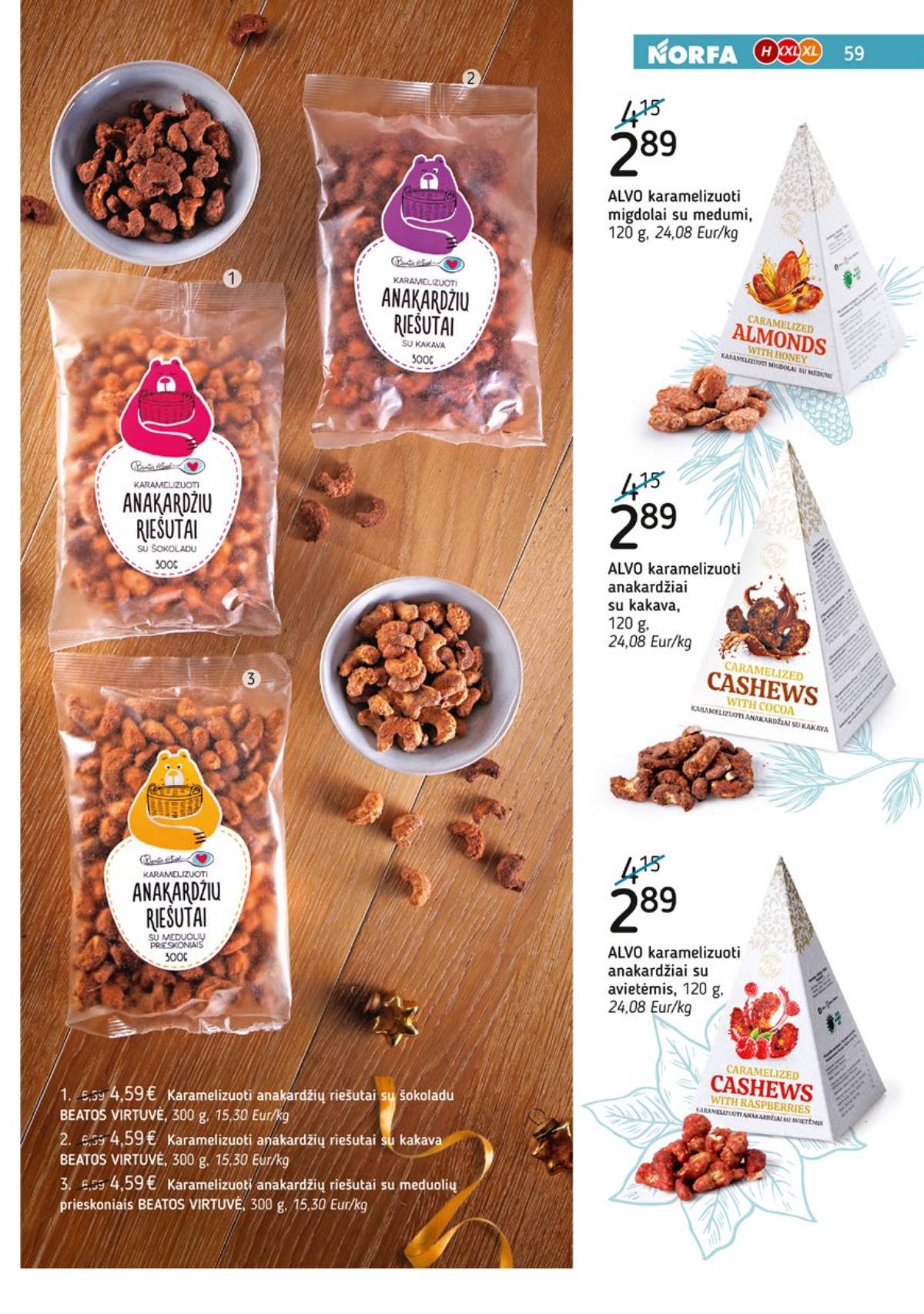 Norfa - NORFA šventinis katalogas PARSINEŠKITE NAMO KALĖDAS! 59 puslapis