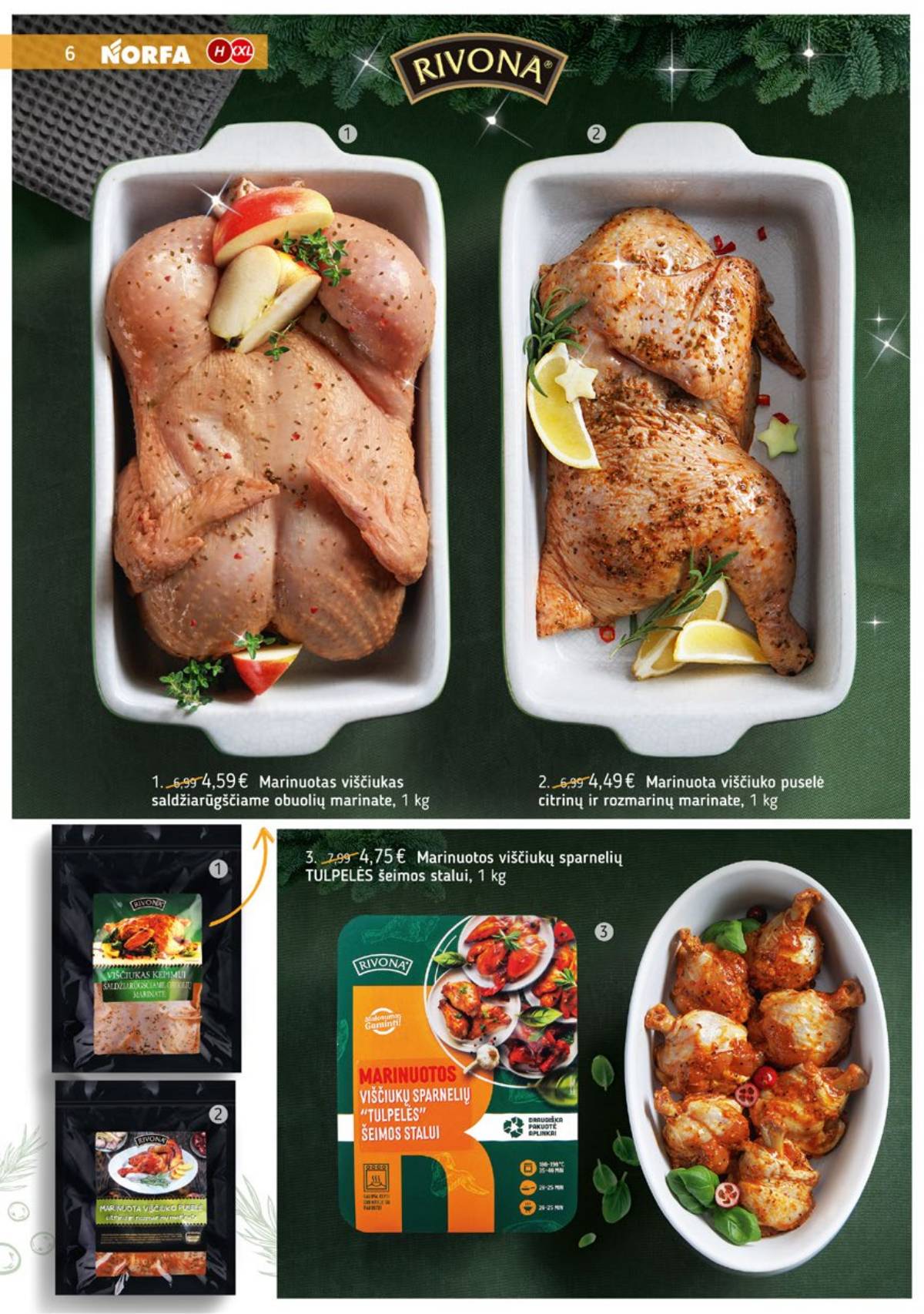 Norfa - NORFA šventinis katalogas PARSINEŠKITE NAMO KALĖDAS! 6 puslapis