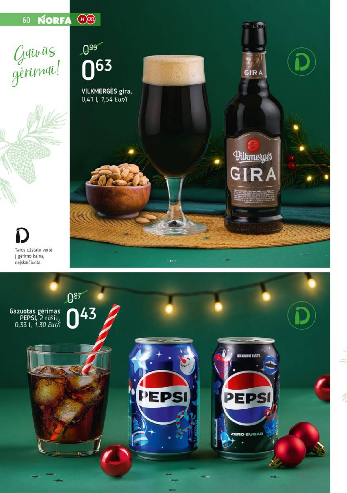 Norfa - NORFA šventinis katalogas PARSINEŠKITE NAMO KALĖDAS! 60 puslapis