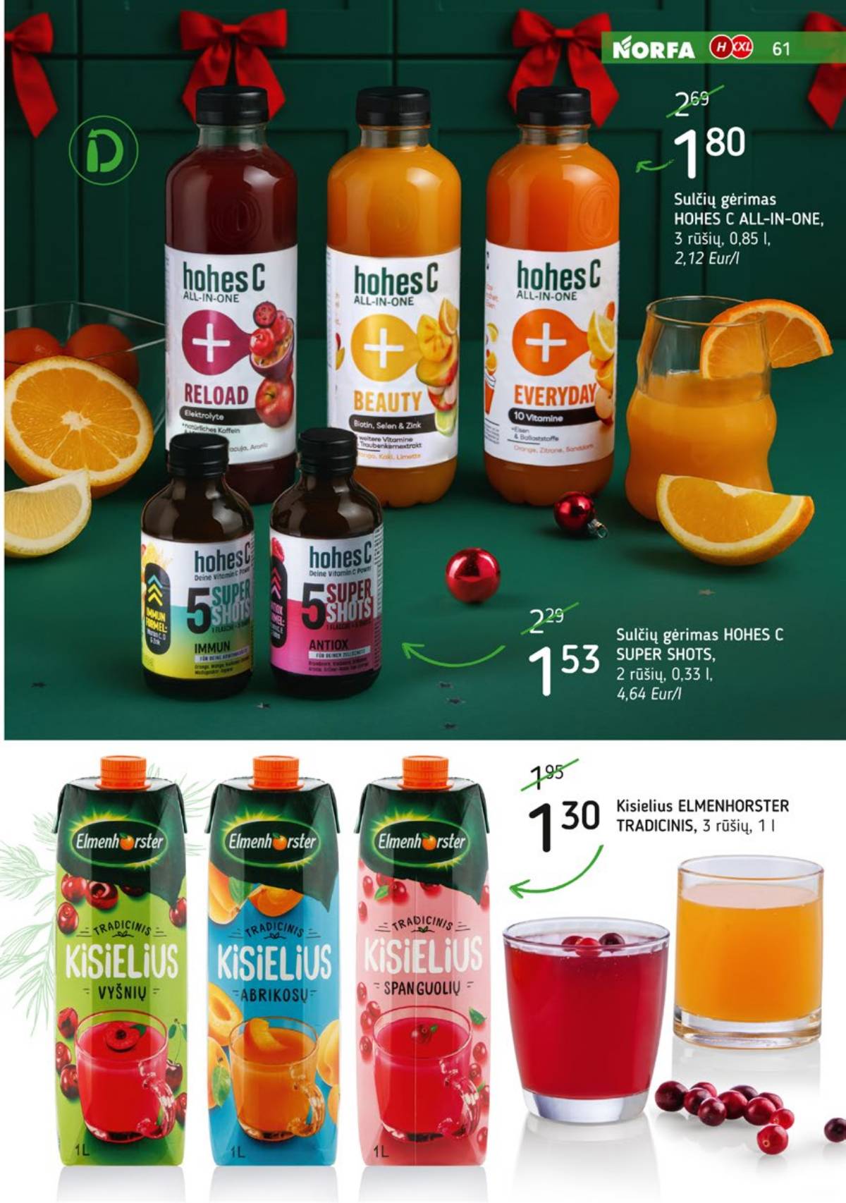 Norfa - NORFA šventinis katalogas PARSINEŠKITE NAMO KALĖDAS! 61 puslapis