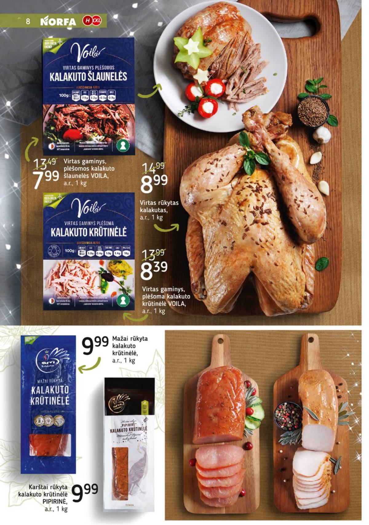 Norfa - NORFA šventinis katalogas PARSINEŠKITE NAMO KALĖDAS! 8 puslapis