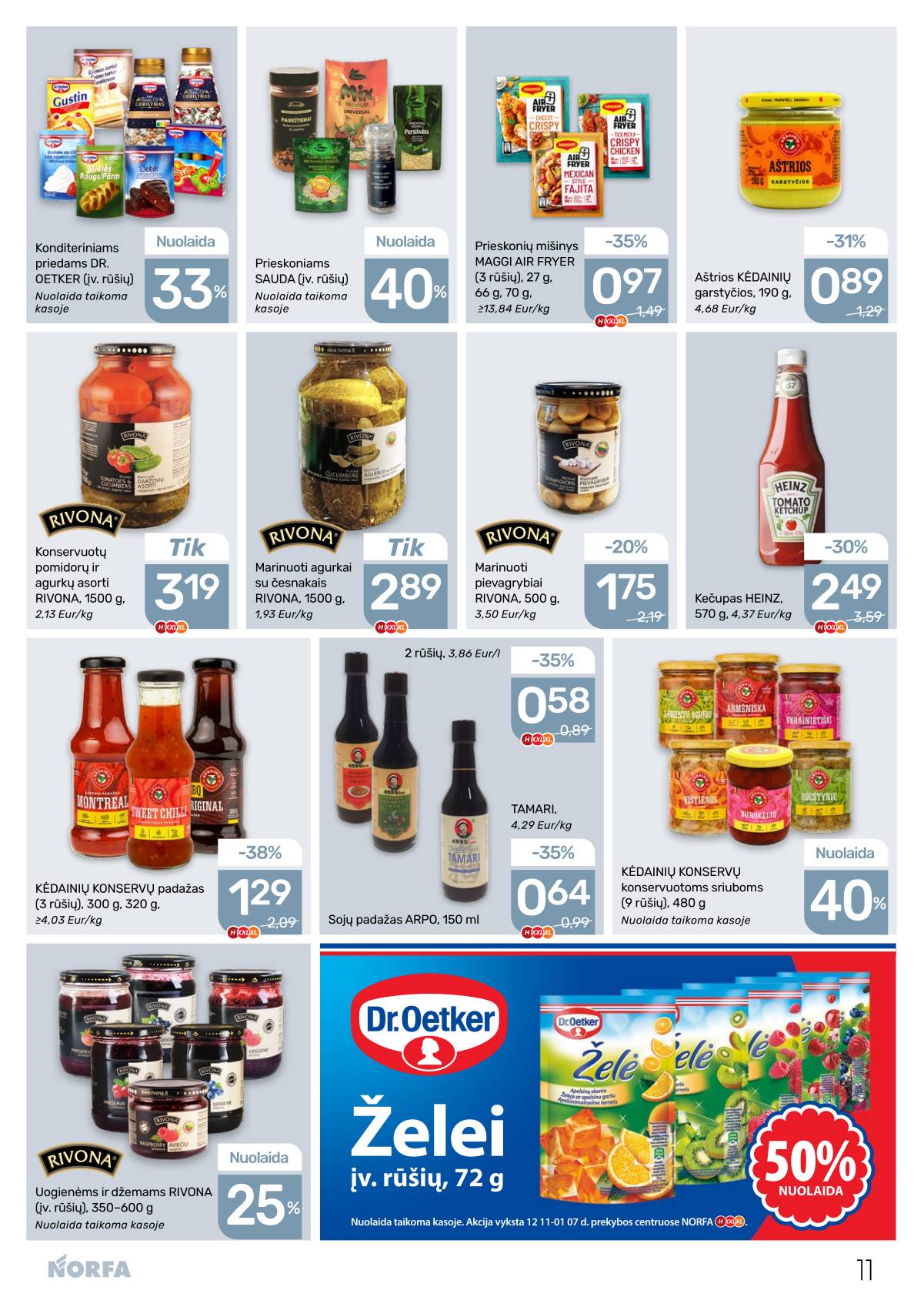 Norfa - NORFA Akcijų leidinys Nr. 26 (500) 11 puslapis