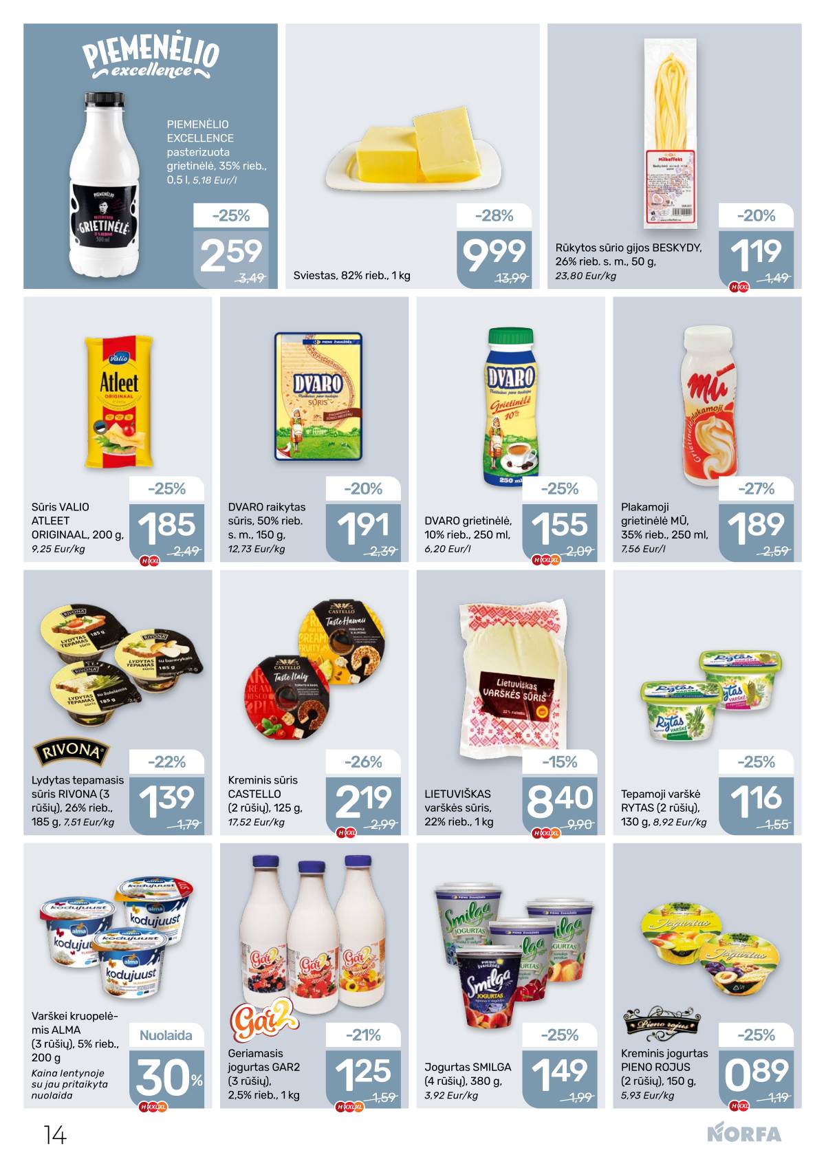 Norfa - NORFA Akcijų leidinys Nr. 26 (500) 14 puslapis