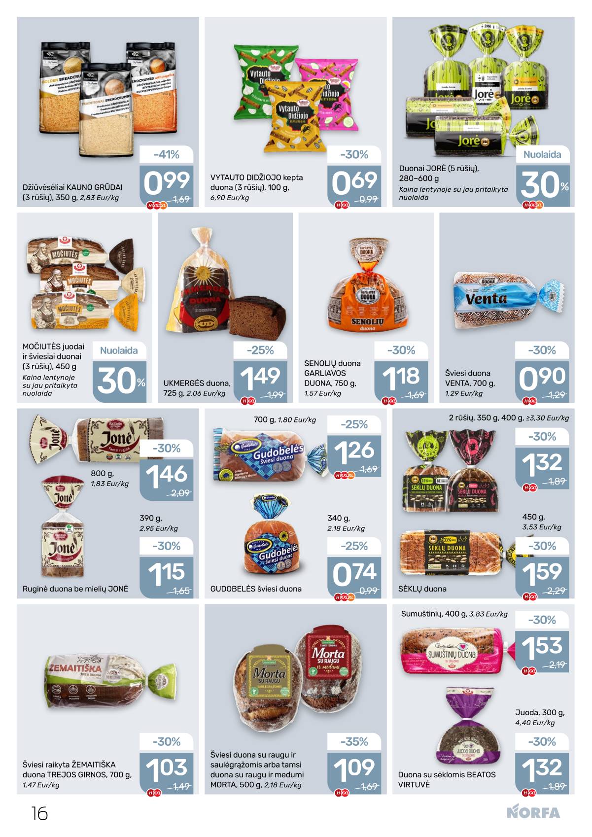 Norfa - NORFA Akcijų leidinys Nr. 26 (500) 16 puslapis