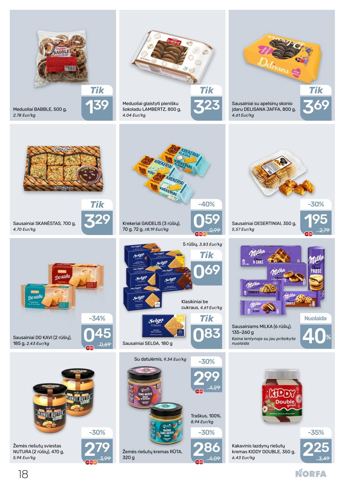 Norfa - NORFA Akcijų leidinys Nr. 26 (500) 18 puslapis