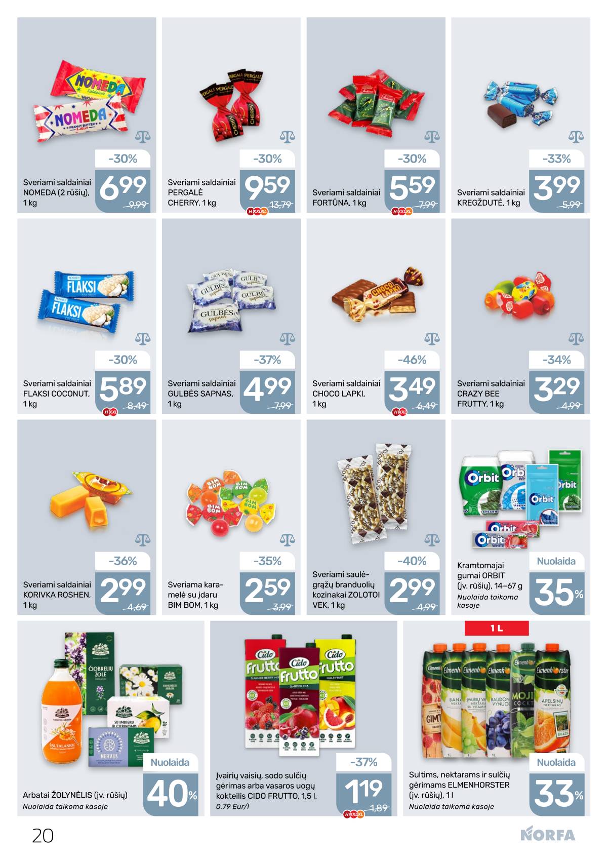 Norfa - NORFA Akcijų leidinys Nr. 26 (500) 20 puslapis