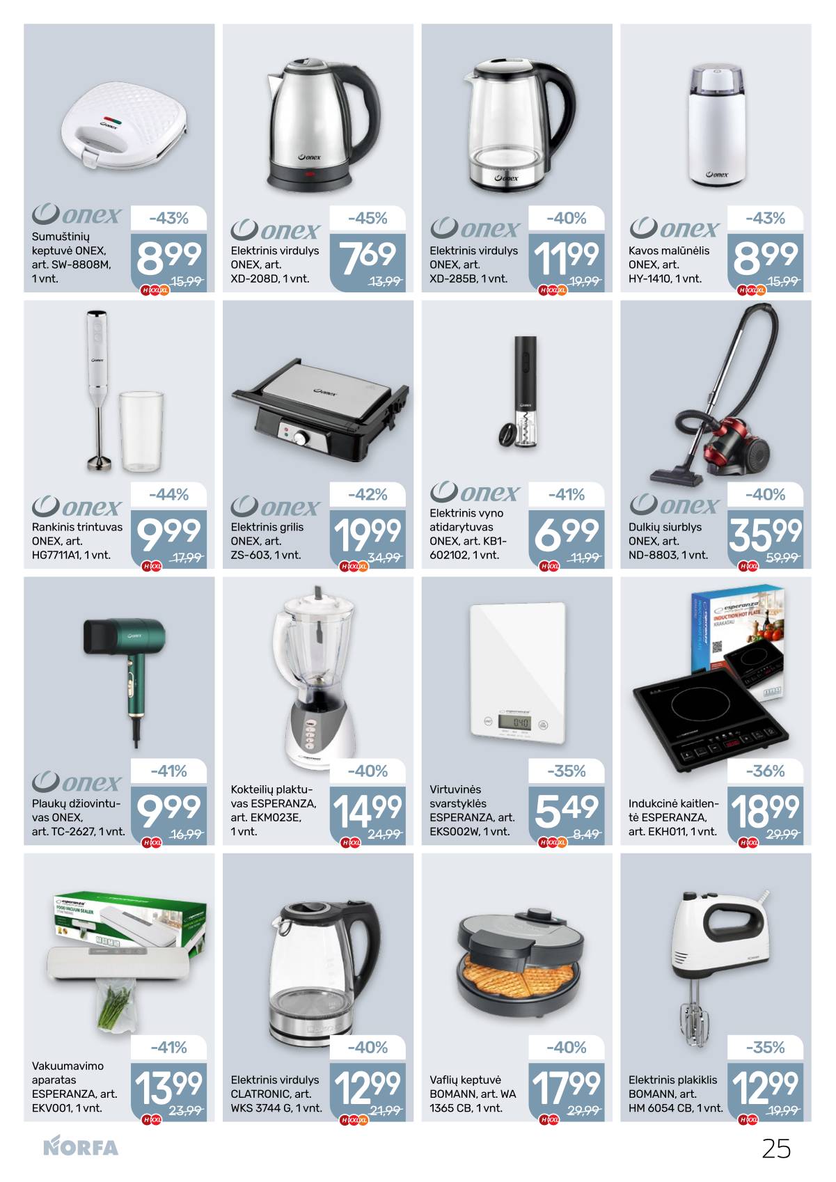 Norfa - NORFA Akcijų leidinys Nr. 26 (500) 25 puslapis