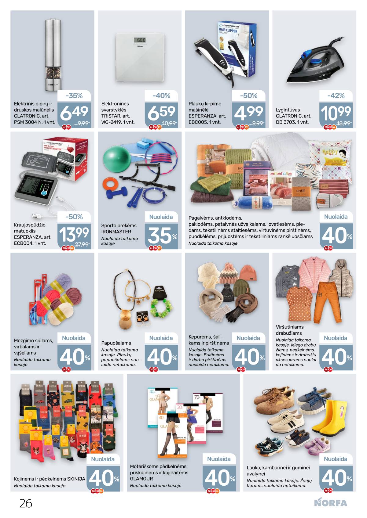 Norfa - NORFA Akcijų leidinys Nr. 26 (500) 26 puslapis