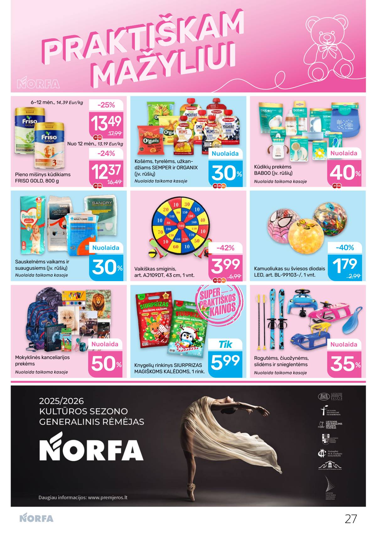 Norfa - NORFA Akcijų leidinys Nr. 26 (500) 27 puslapis