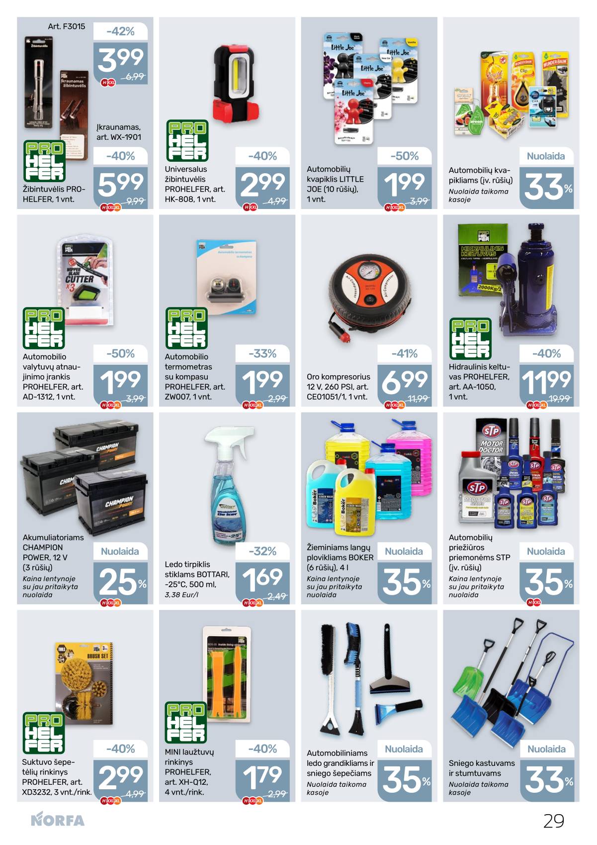 Norfa - NORFA Akcijų leidinys Nr. 26 (500) 29 puslapis