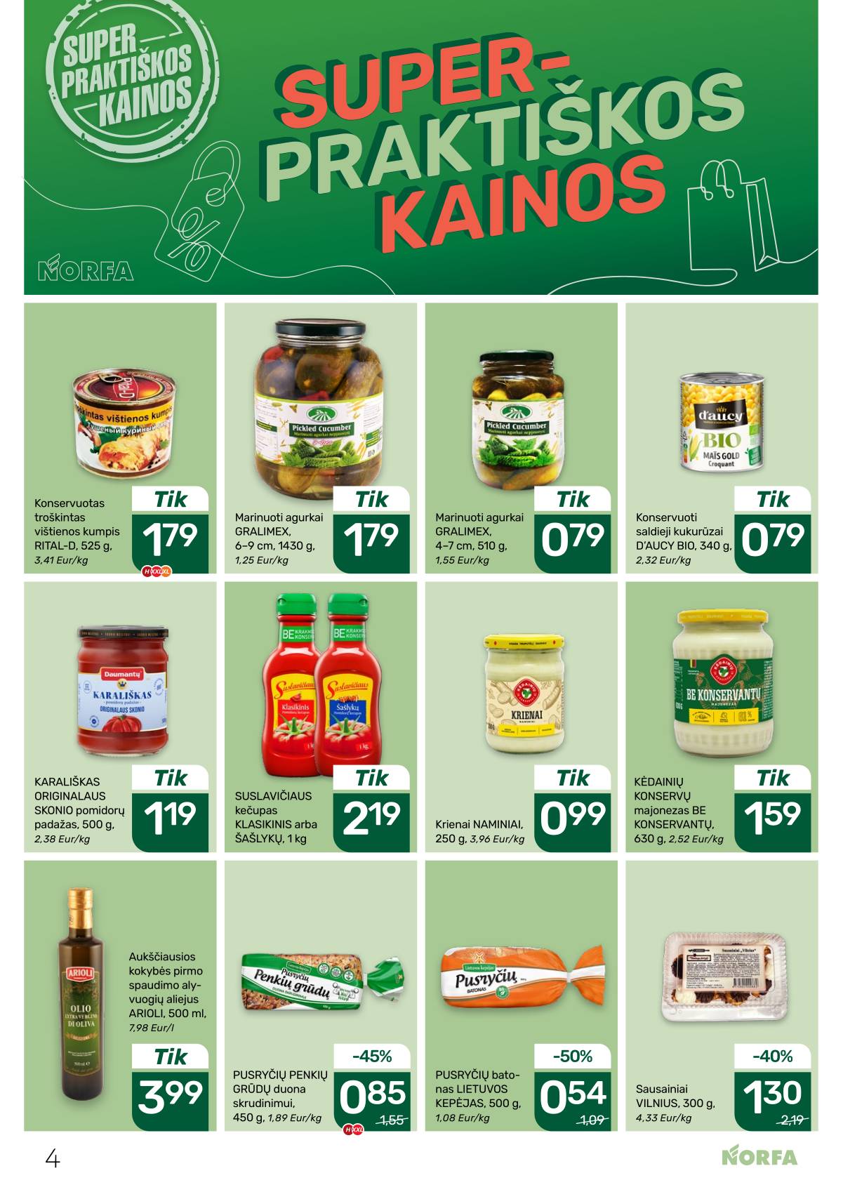 Norfa - NORFA Akcijų leidinys Nr. 26 (500) 4 puslapis