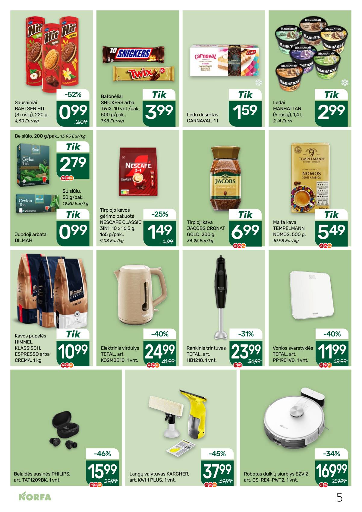 Norfa - NORFA Akcijų leidinys Nr. 26 (500) 5 puslapis