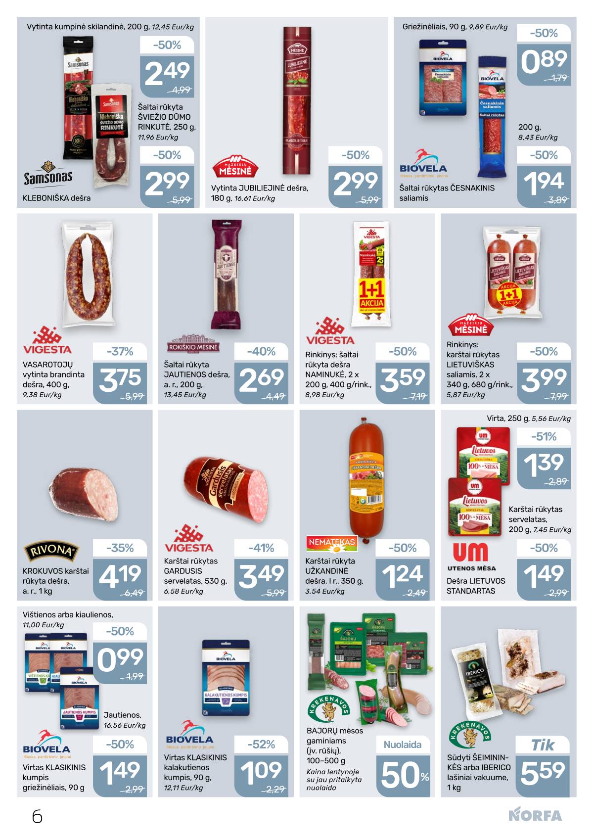 Norfa - NORFA Akcijų leidinys Nr. 26 (500) 6 puslapis