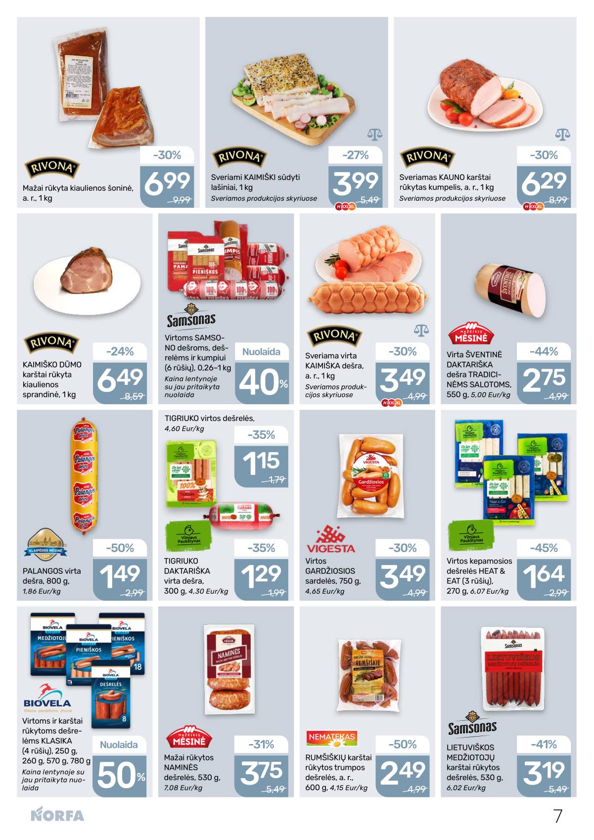 Norfa - NORFA Akcijų leidinys Nr. 26 (500) 7 puslapis