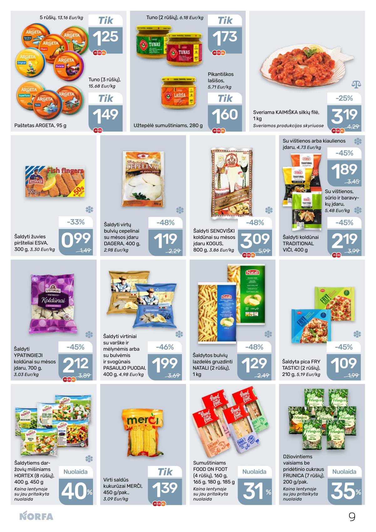 Norfa - NORFA Akcijų leidinys Nr. 26 (500) 9 puslapis