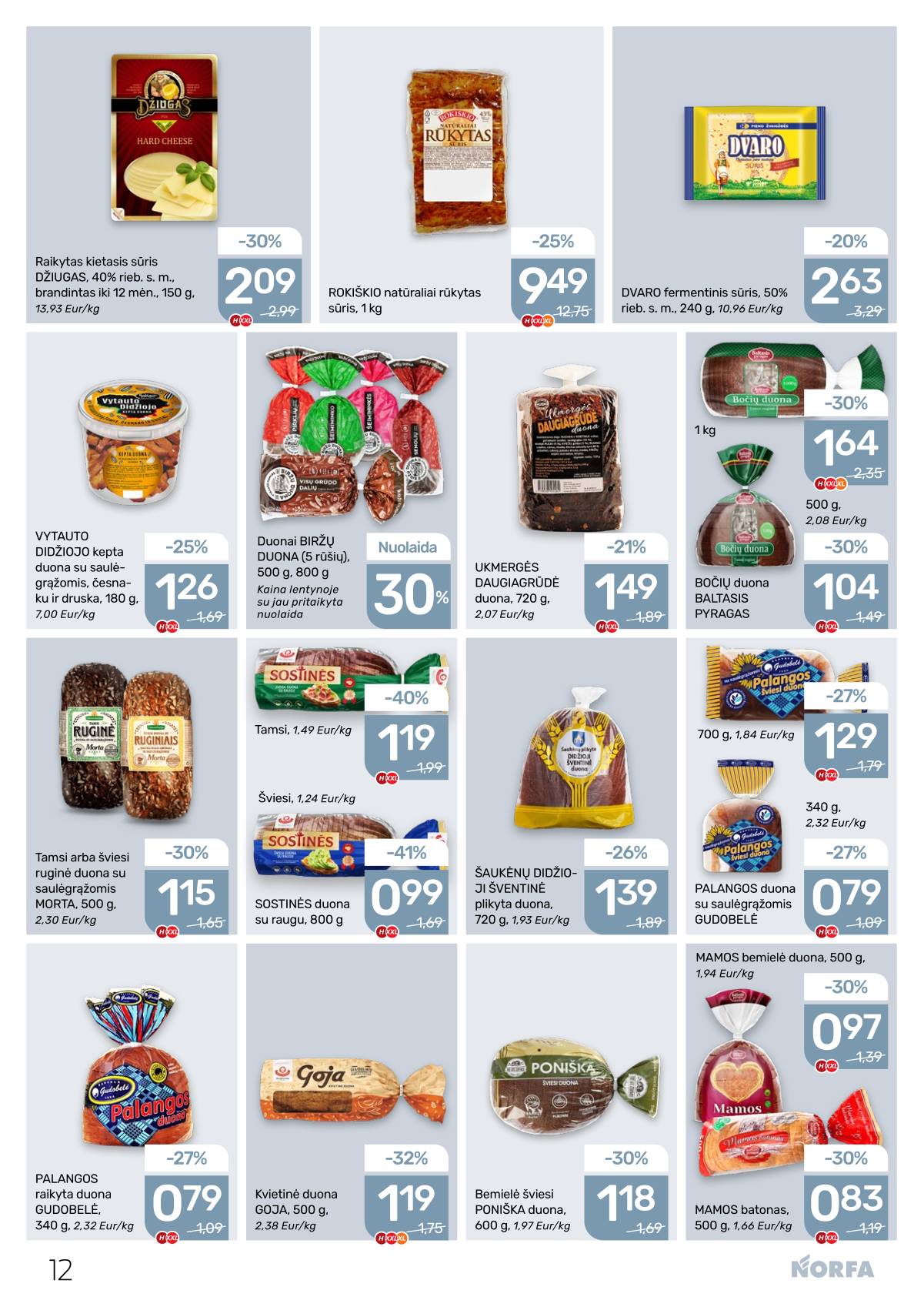 Norfa - NORFA Akcijų leidinys Nr. 1 (501) 12 puslapis