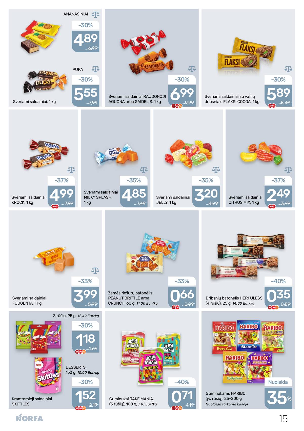 Norfa - NORFA Akcijų leidinys Nr. 1 (501) 15 puslapis