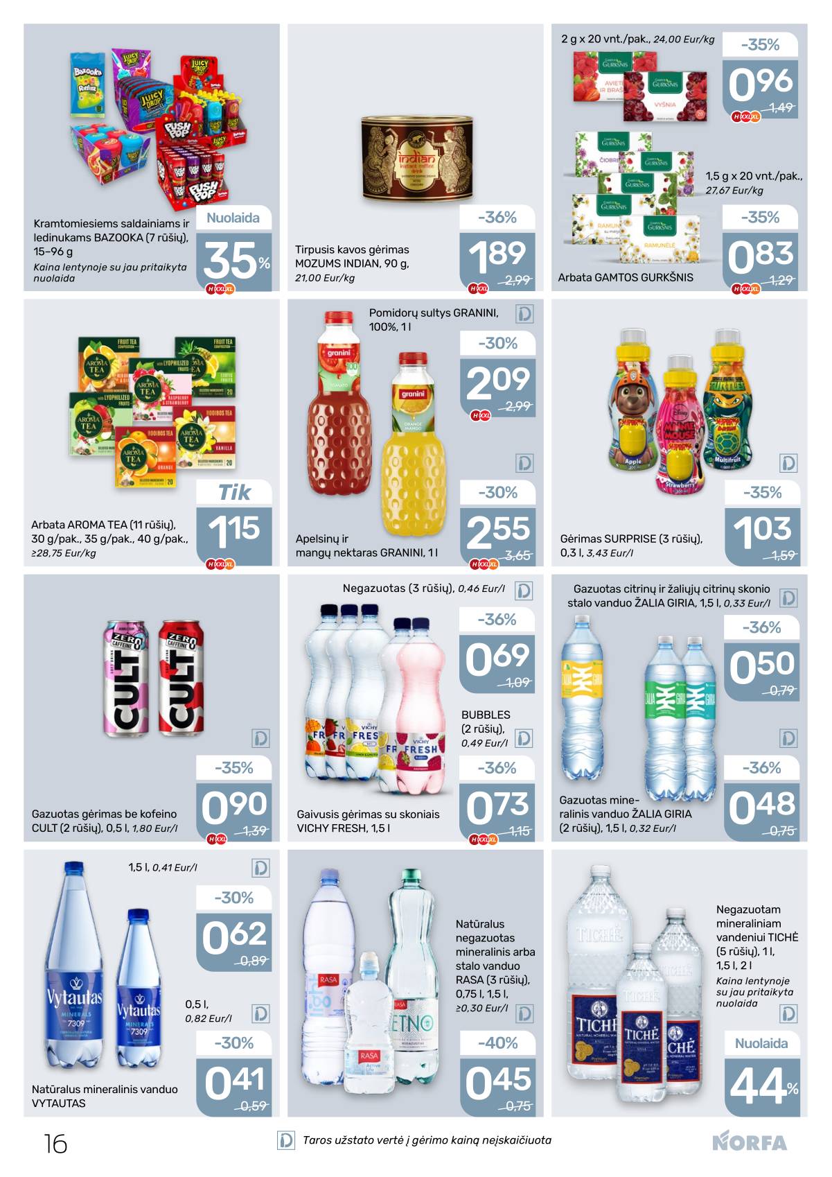 Norfa - NORFA Akcijų leidinys Nr. 1 (501) 16 puslapis