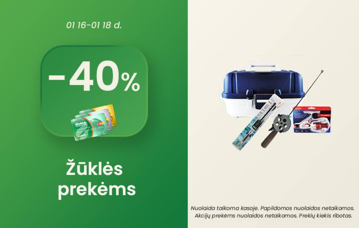 Norfa - Norfa savaitgalio akcijų leidinys | 2026-01-16 - 2025-01-18 10 puslapis