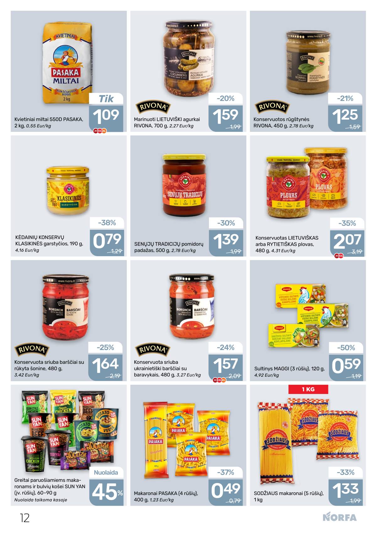 Norfa - Akcijų leidinys NORFA Nr. 2 (502) 12 puslapis