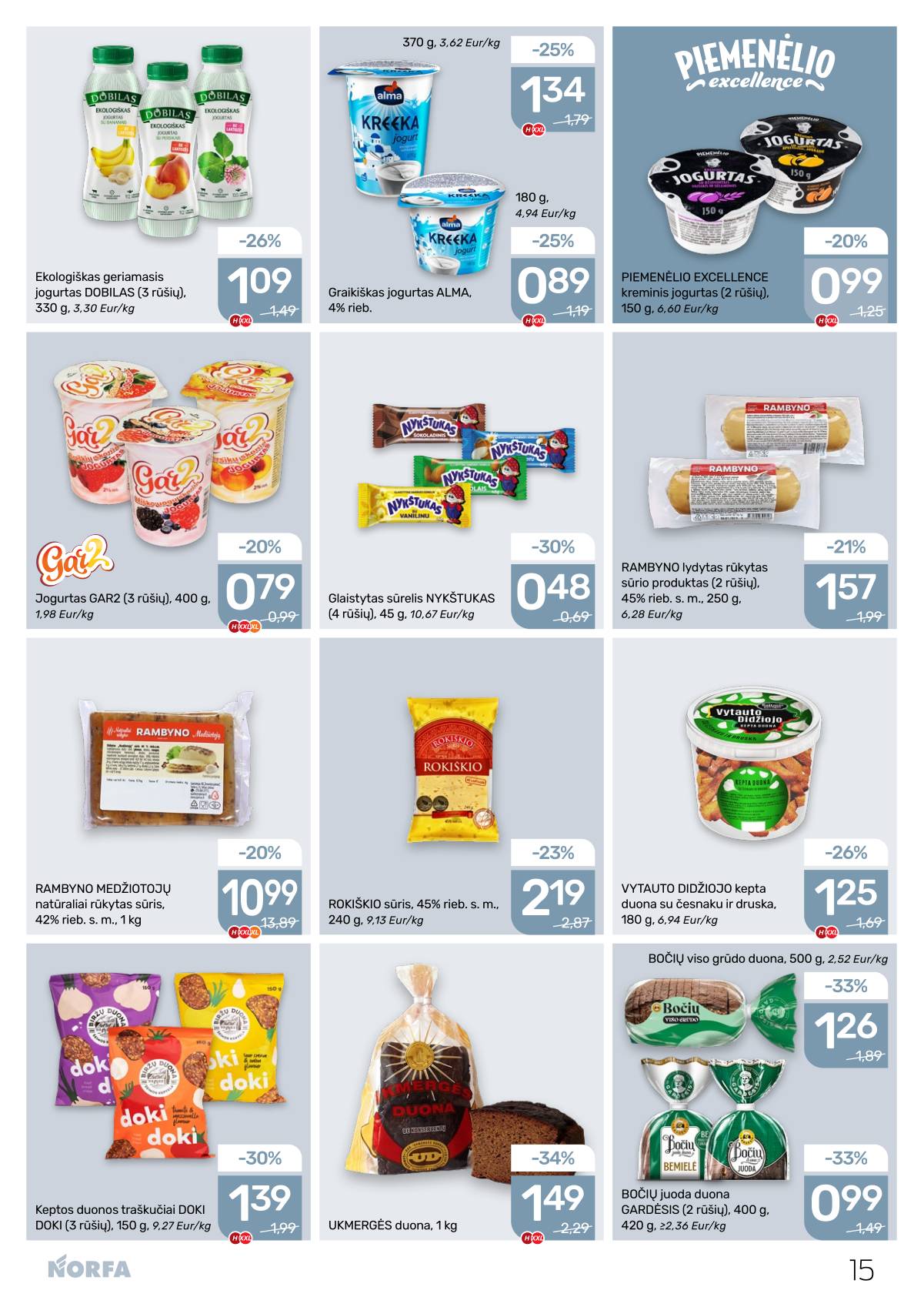 Norfa - Akcijų leidinys NORFA Nr. 2 (502) 15 puslapis