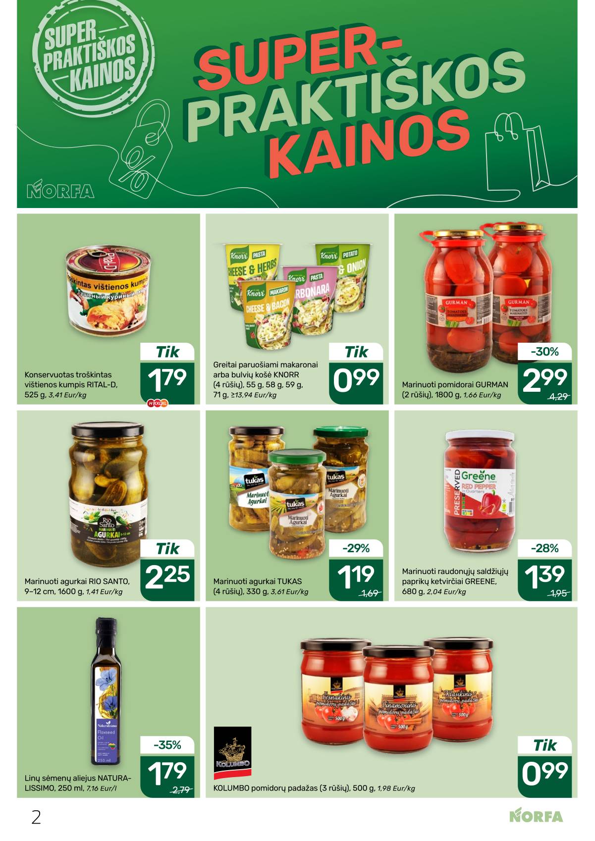 Norfa - Akcijų leidinys NORFA Nr. 2 (502) 2 puslapis