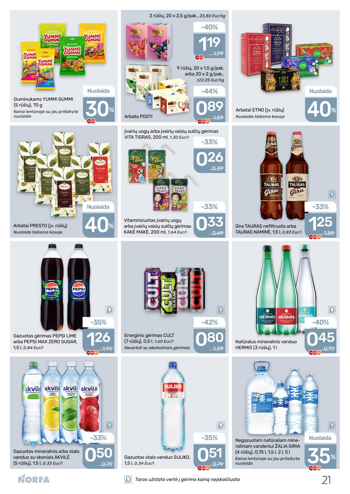 Norfa - Akcijų leidinys NORFA Nr. 2 (502) 21 puslapis