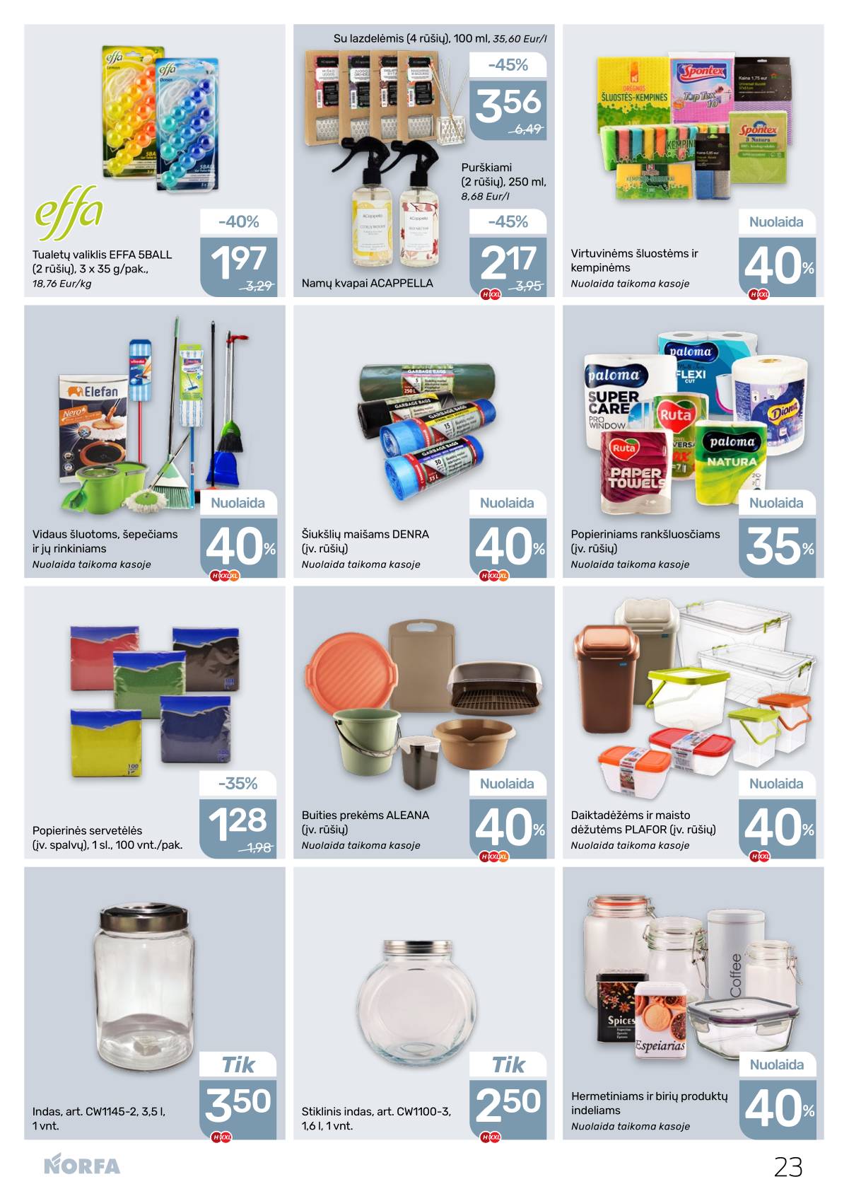 Norfa - Akcijų leidinys NORFA Nr. 2 (502) 23 puslapis