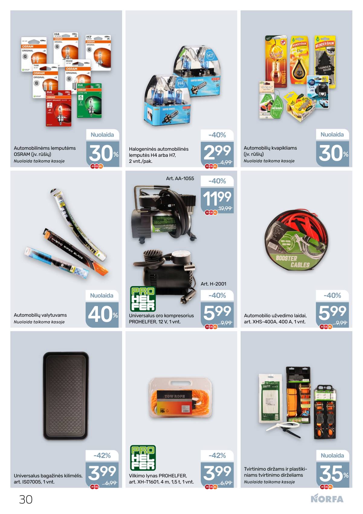 Norfa - Akcijų leidinys NORFA Nr. 2 (502) 30 puslapis