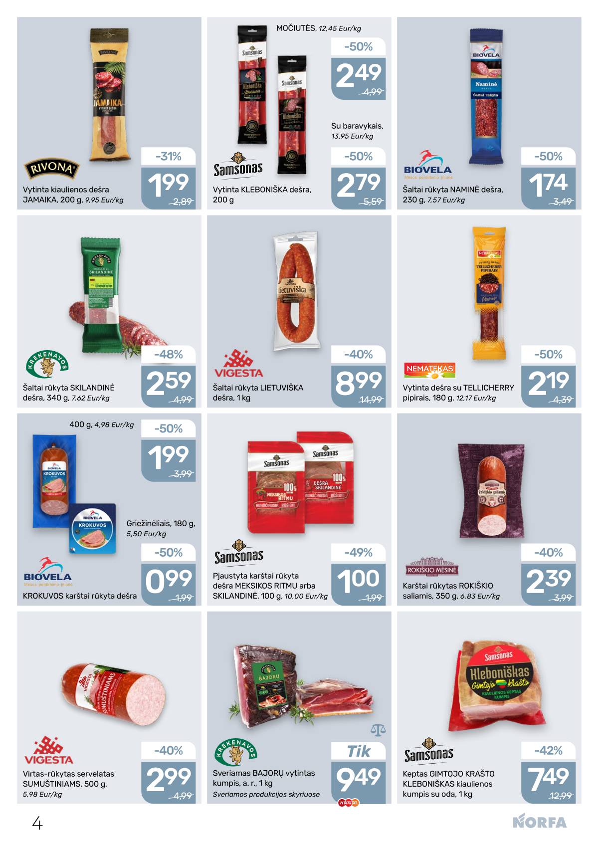 Norfa - Akcijų leidinys NORFA Nr. 2 (502) 4 puslapis