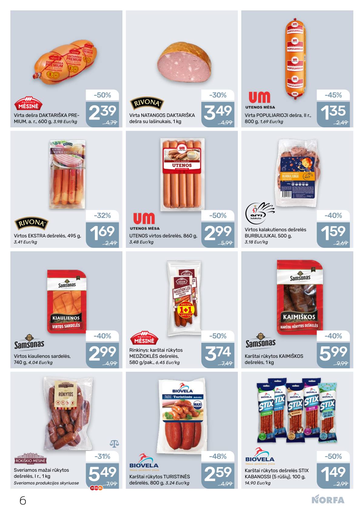 Norfa - Akcijų leidinys NORFA Nr. 2 (502) 6 puslapis