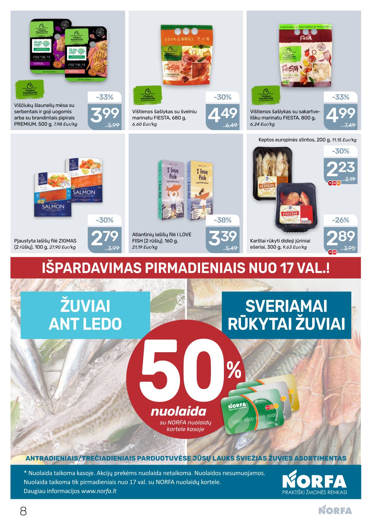 Norfa - Akcijų leidinys NORFA Nr. 2 (502) 8 puslapis