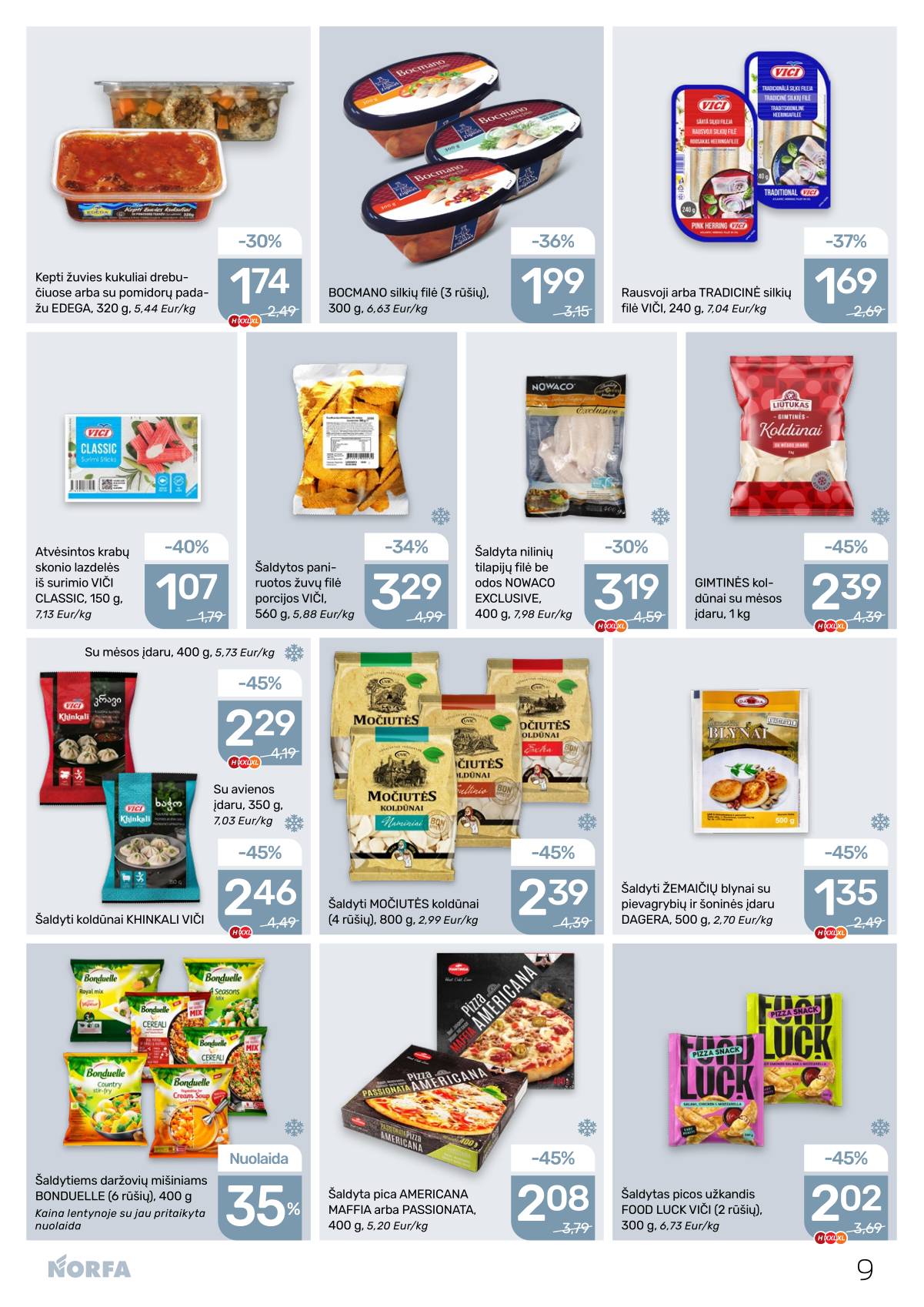 Norfa - Akcijų leidinys NORFA Nr. 2 (502) 9 puslapis