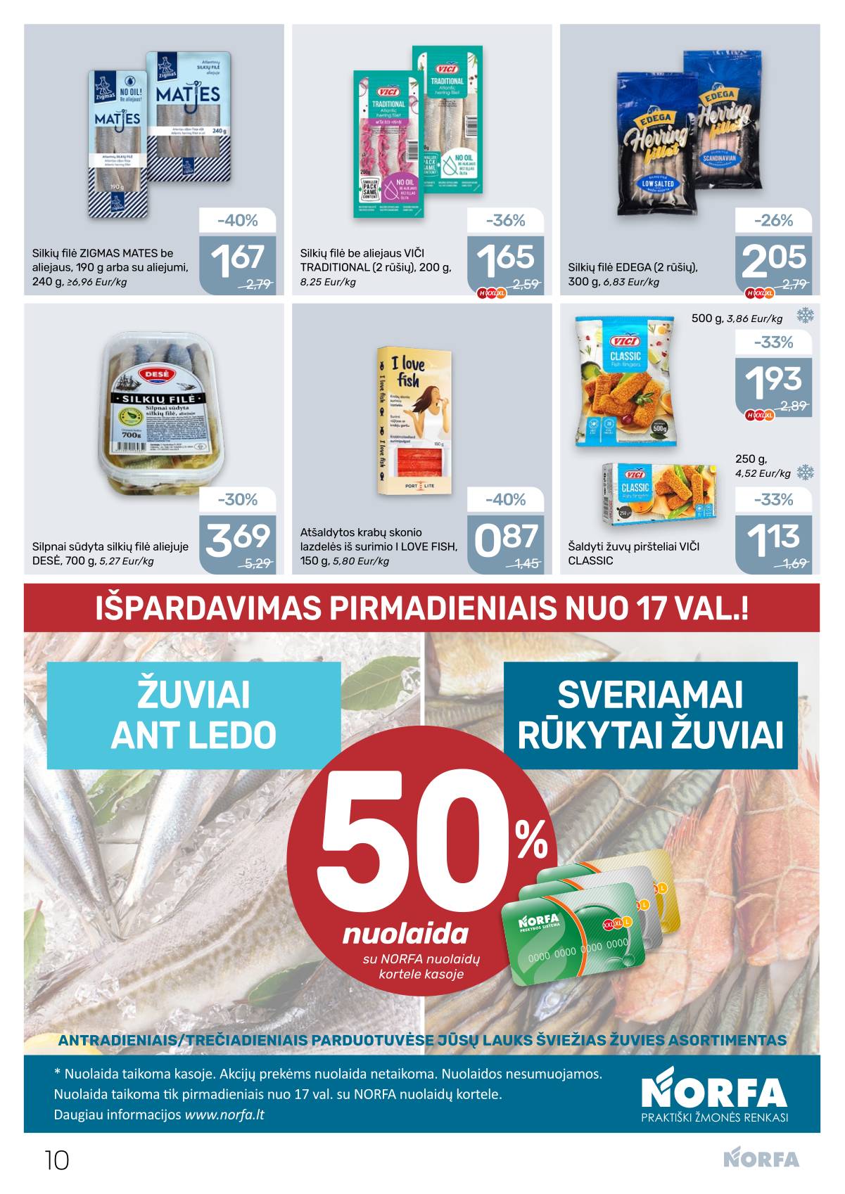 Norfa - Akcijų leidinys NORFA Nr. 3 (503) 10 puslapis