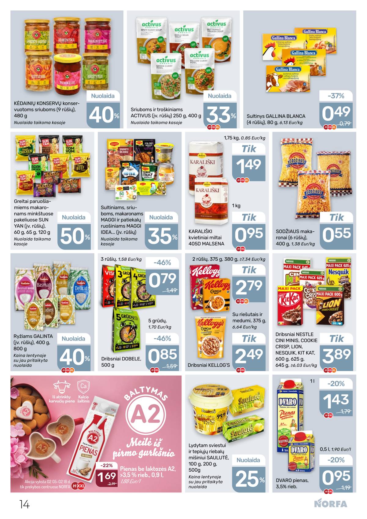 Norfa - Akcijų leidinys NORFA Nr. 3 (503) 14 puslapis