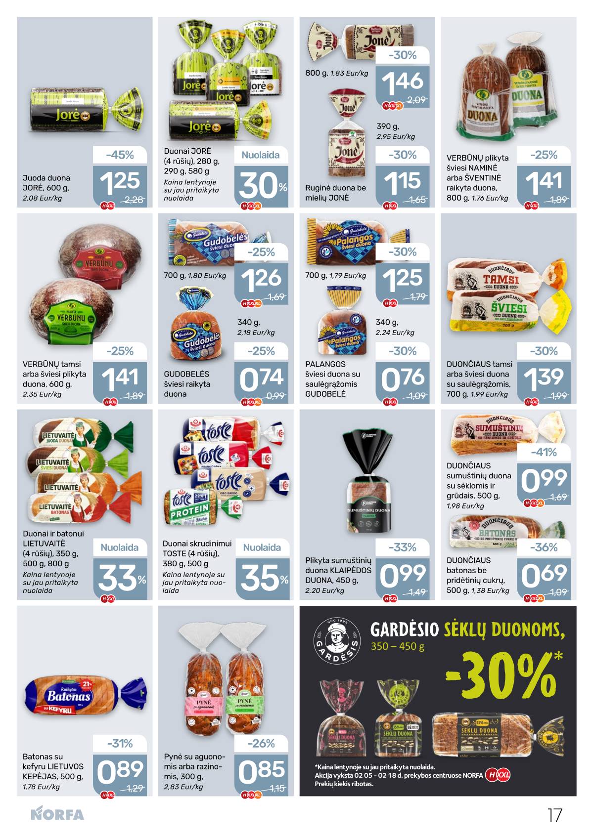 Norfa - Akcijų leidinys NORFA Nr. 3 (503) 17 puslapis