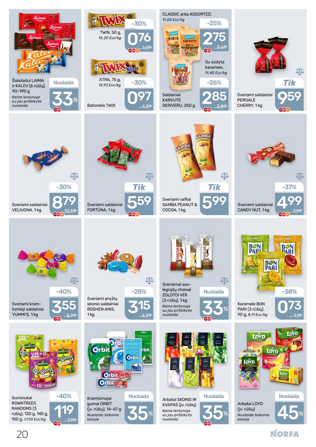 Norfa - Akcijų leidinys NORFA Nr. 3 (503) 20 puslapis