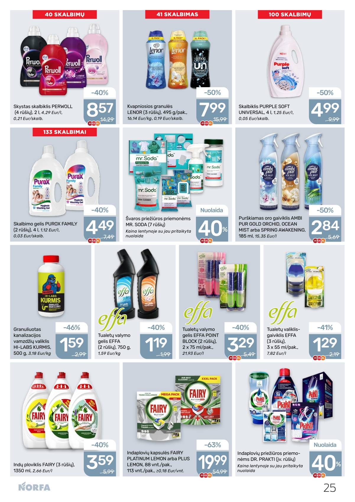 Norfa - Akcijų leidinys NORFA Nr. 3 (503) 25 puslapis