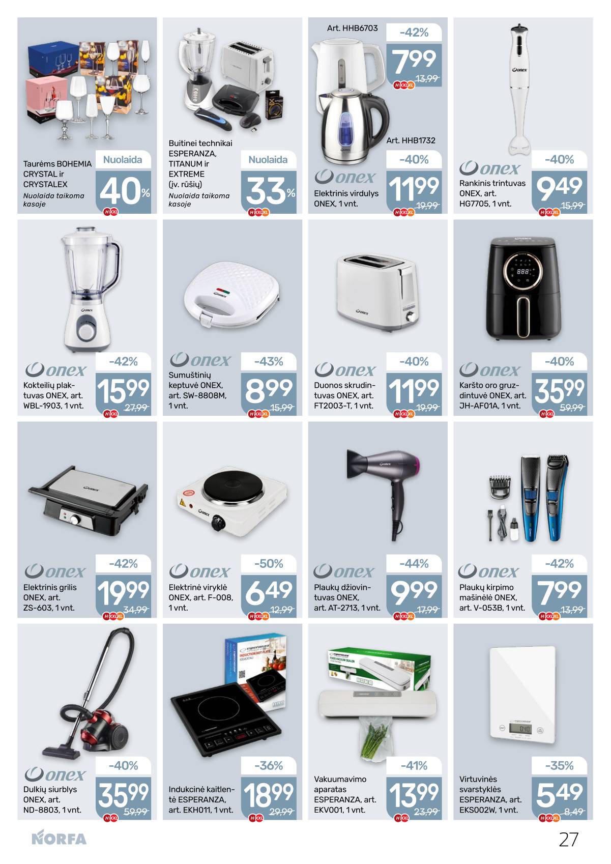 Norfa - Akcijų leidinys NORFA Nr. 3 (503) 27 puslapis